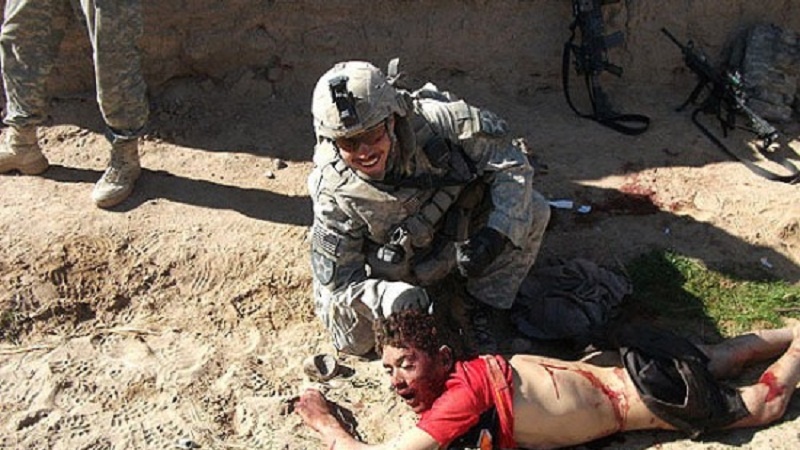عراق میں امریکی فوجی کی سفّاکیت 