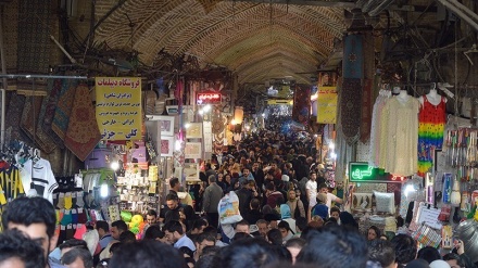  عید نوروز سے صرف دوروز قبل تہران میں خریداروں کا جم غفیر