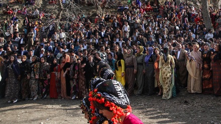 Održavanje novogodišnjeg slavlja u najvećem selu pokrajine Kurdistan