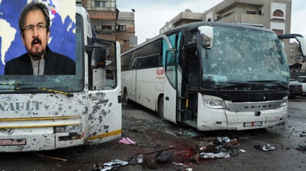 ایران: دمشق میں دہشتگردانہ حملے کی مذمت