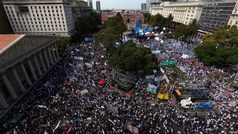 Argentinada anti-hökumət aksiyası

