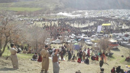 ئاهەنگی نەورۆز بەبەشداریی بەرفراوانی هاوڵاتییان لە شاری مەریوان بەڕێوەچوو