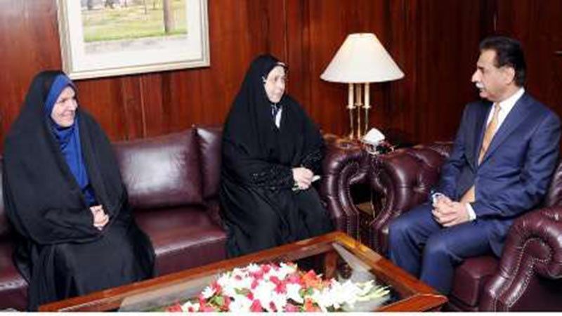 ایران اور پاکستان کے تعلقات کے فروغ پرتاکید