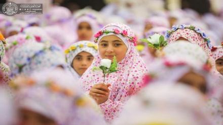 بچیوں نے منایا جشن شرف ۔ تصاویر 