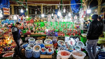 عید نوروز کی خریداری کے دلکش مناظر