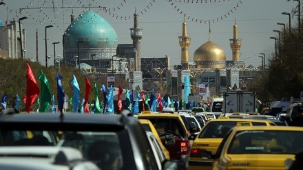  نوروز کے مسافر مشہد مقدس میں