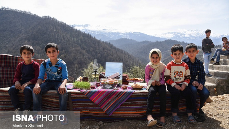 مازندران میں عید نوروز کے موقع پر«مارمه» رسم یا جشن کی تصاویر 