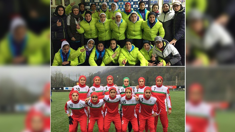 İranlı qadın futbolçular Soçidə qələbə qazanıblar

