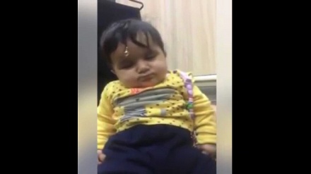 بەزمى بێ خەوى ئەو زارۆکە زۆر جوانە !!