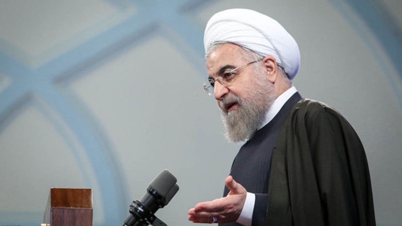  امریکی حکام خود کو عالمی تھانیدار سمجھ بیٹھے ہیں، صدر حسن روحانی 