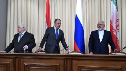 ایران روس اور شام کے وزرائے خارجہ کی ملاقاتیں 