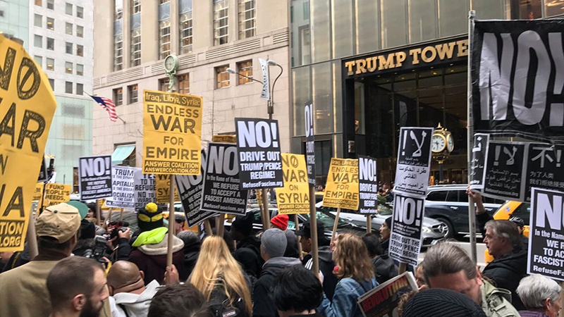 Demonstracije u SAD-u protiv napada na Siriju
