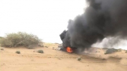 یمن نے سعودی فوج کا ہیلی کاپٹر مار گرایا  