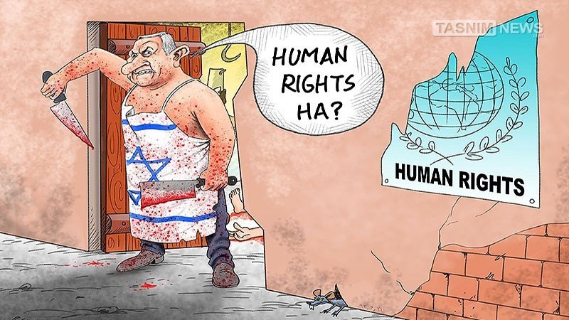 انسانی حقوق کا قاتل  / کارٹون