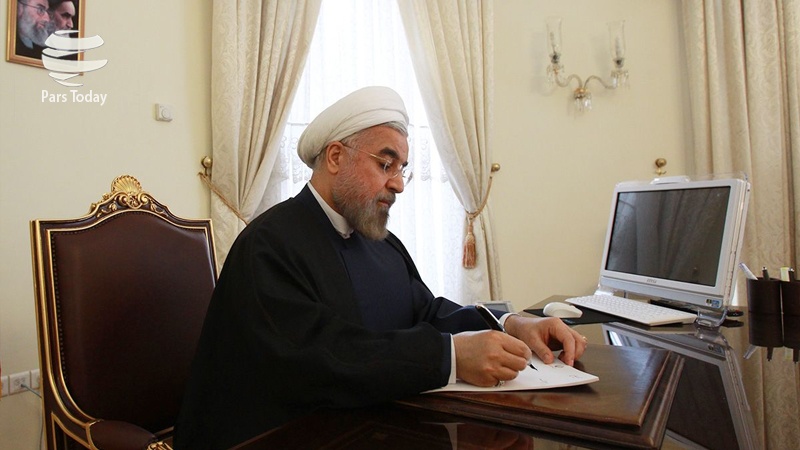 Čestitka Ruhanija povodom godišnjice uspostave odnosa Irana i Kirgistana
