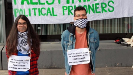 فلسطینی قیدیوں کی حمایت میں برطانوی طلبہ کی بھوک ہڑتال 
