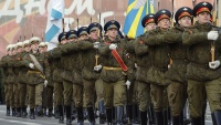 Pripreme ruske vojske za paradu na Dan pobjede