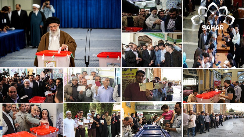 ایران میں شاندار قومی جشن صدارتی اور بلدیاتی انتخابات میں عوام کی تاریخی شرکت 