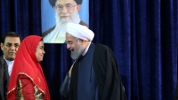 Predizborni skup Hasana Ruhanija u Tabrizu
