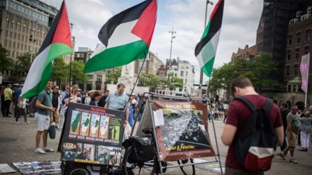 Kaliforniyada anti-İsrail aksiya