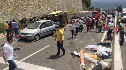 Türkiyədə 20 xarici turist həlak olub