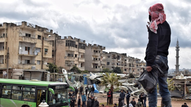 شام: القدم سے دہشت گردوں کا انخلا