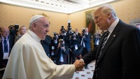 Susret Trumpa s papom Franjom
