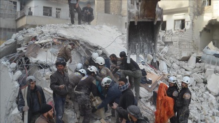شام پر امریکی حملے میں بے گناہوں کا جانی نقصان