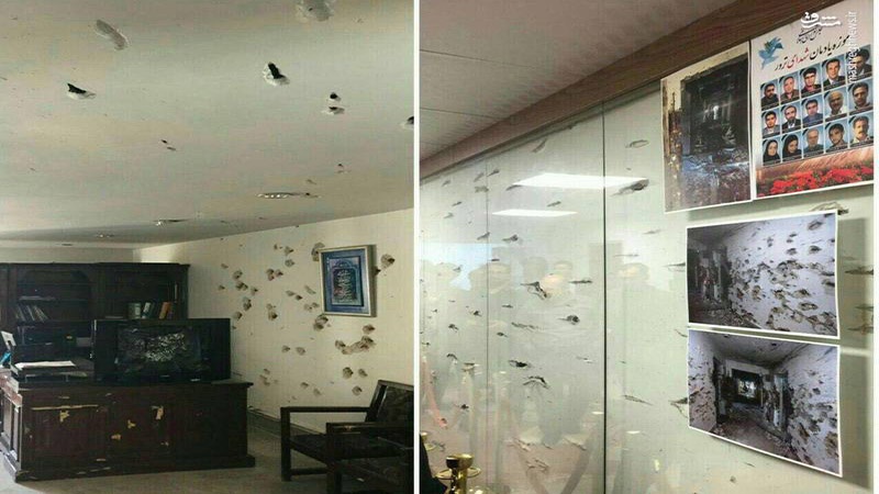 یونہی زخمی رہے گا پارلیمینٹ کا یہ حصہ! ۔ تصاویر