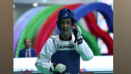 İranlı taekvondoçu dünya çempionatının yarımfinal mərhələsinə vəsiqə qazanıb