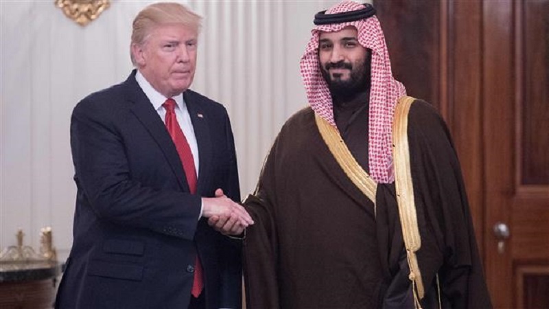 سعودی عرب کے ولیعہد ٹرمپ کے چشم وچراغ