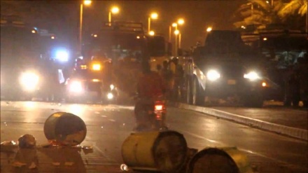 فلسطین کی حمایت میں مظاہرہ کرنے والوں پر سعودی فوج کا حملہ 