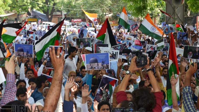 ہندوستان میں عالمی یوم القدس کی ریلیوں کی جھلکیاں 