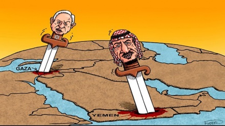 آل سعود،آل یہود کا عربی ورژن / کارٹون
