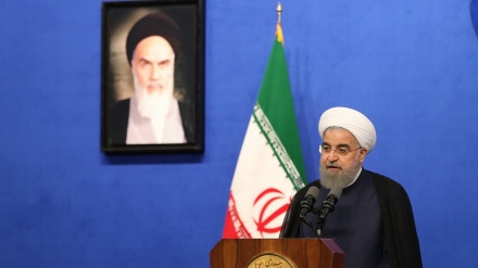 عوام کی موجودگی نے دشمنوں کی سازشیں ناکام بنادیں، صدر مملکت ڈاکٹر حسن روحانی 