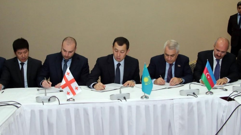 Qazaxıstan, Azərbaycan R. və Gürcüstan arasında əməkdaşlıq haqqında memorandum imzalanıb
