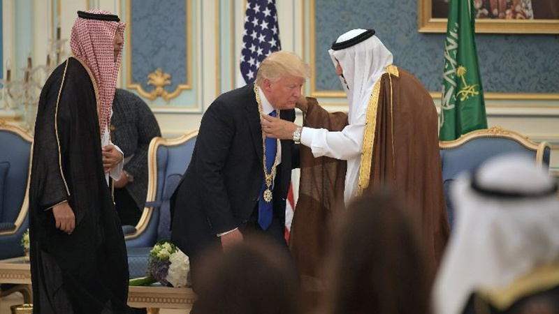 سعودی عرب کی جانب سے ٹرمپ کے مشیروں کو کئی ملین ڈالرکی رشوت 