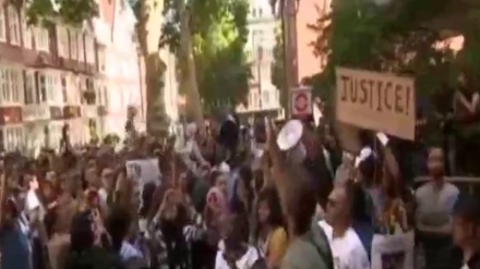 زۆربوونی ناڕەزایەتی له لەندەن