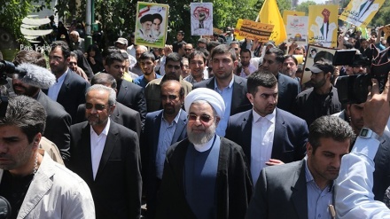 صدر سمیت اعلی حکام کی القدس ریلیوں میں شرکت