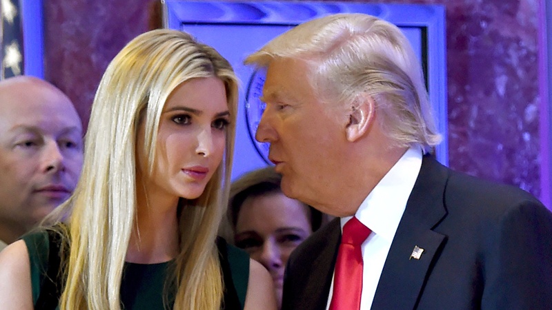 والد کے ساتھ مزید کام نہیں کرسکتی: امریکی صدرٹرمپ کی بیٹی کا اعلان