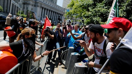 امریکہ میں اسلام مخالف مظاہرے تشدد کا شکار