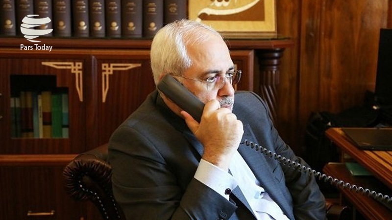 ایران اور قطر کے وزرائے خارجہ کا ٹیلی فونک رابطہ