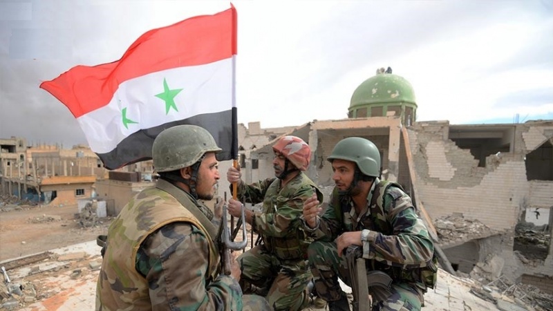 شامی فوج کی پیشقدمی جاری، عین ترما علاقہ آزاد 