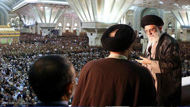 امام خمینی کی برسی ، چاہنے والوں اور سوگواروں کا شاندار خراج عقیدت 