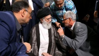 Susret porodica šehida graničara i branilaca harema s liderom Islamske revolucije
