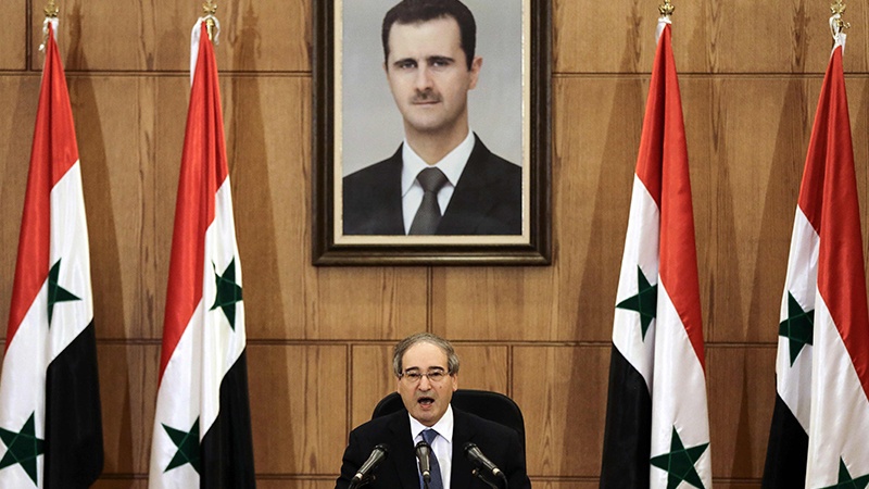 فەیسەڵ مێقداد: ئەولەویەتی سوپای سووریا گەیشتن بە سنوورە هاوبەشەکان لەگەڵ ئێراقە