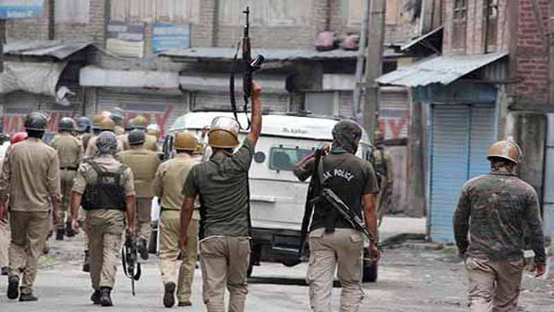 کشمیر میں 20 ہزار سے زیادہ ہندوستانی سیکورٹی اہلکار تعینات  