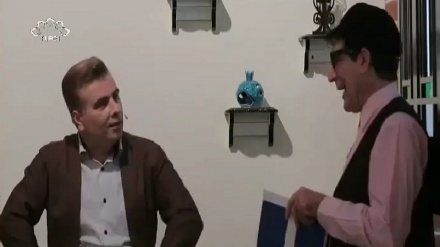 پشت کامێڕای پێکەنینی به‌رنامه‌ی شەو چرا - ( شێعرخوێندنی کاک جه‌مۆ)