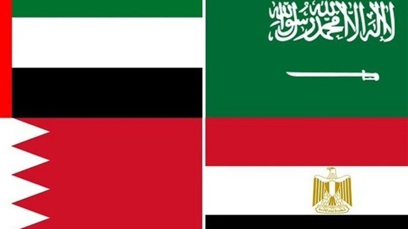 قطر کا بائیکاٹ کرنے والے چار عرب ملکوں کا بیان 