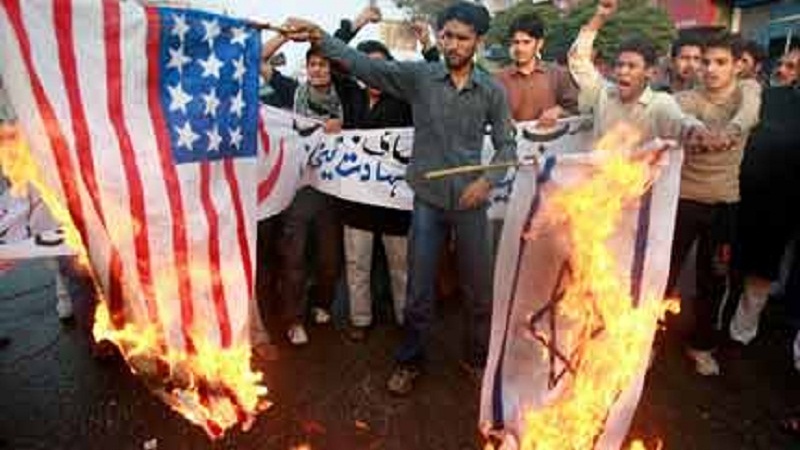 Pakistanda anti-ABŞ aksiyası